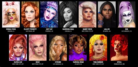 rupaul's drag race season 13|rupaul season 13 cast.